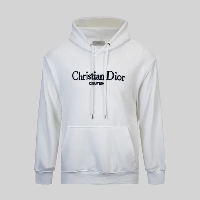 Dior Jackets Hooded zip-up monogram jacket product detail image 2