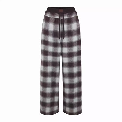 Oversized Double Waisted Pijama Pants