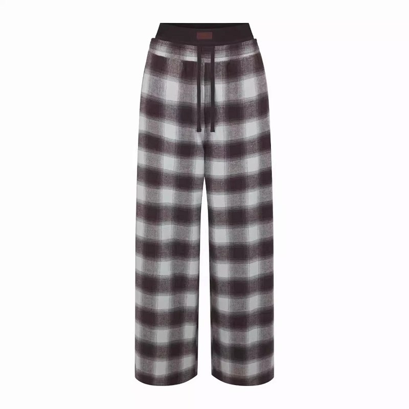 Oversized Double Waisted Pijama Pants