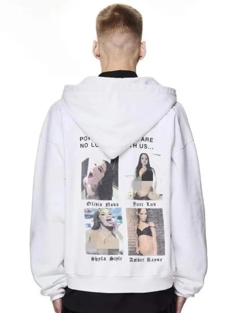 Design Porn Stars Who Are No Longer With Us Hoodie White - 5