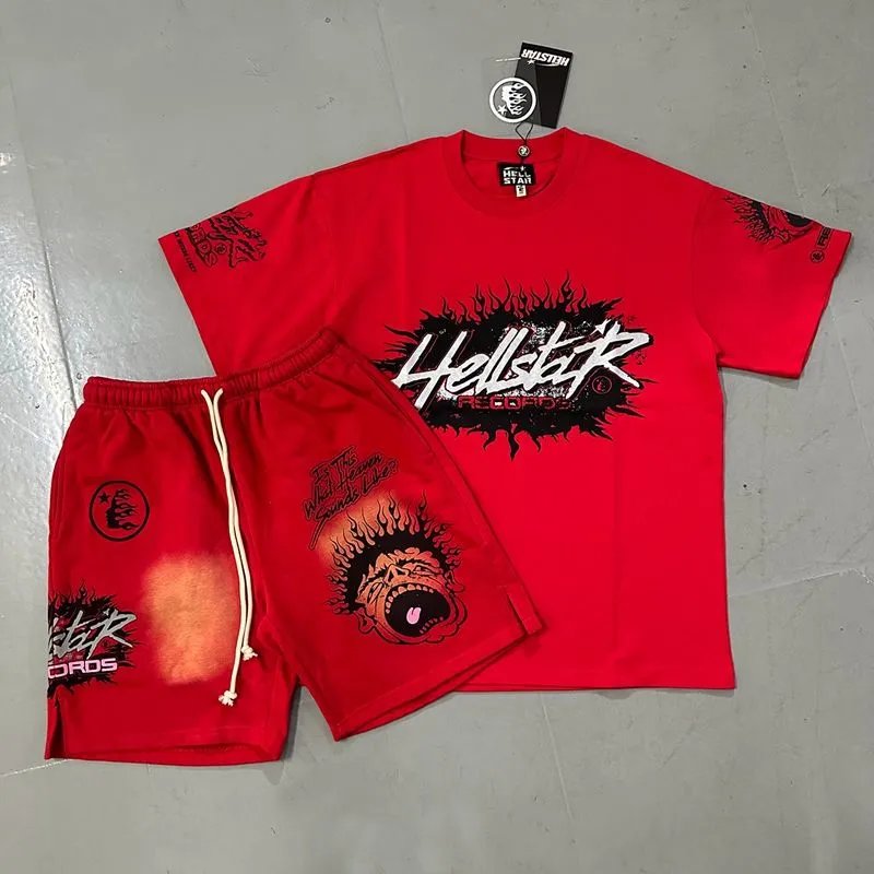 Hellstar T-Shirts Oversized graphic short-sleeve T-shirt — 15