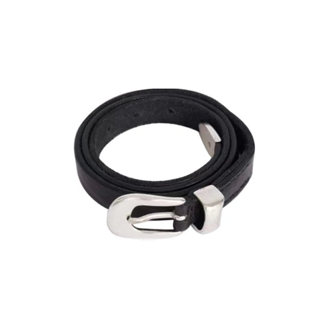 Our Legacy Black Leather Belt: seller detail photo 4