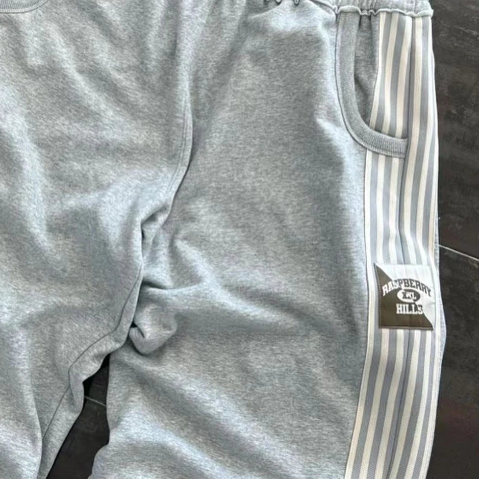 American Retro Sweatpants Loose Wide Legs Pants · 2
