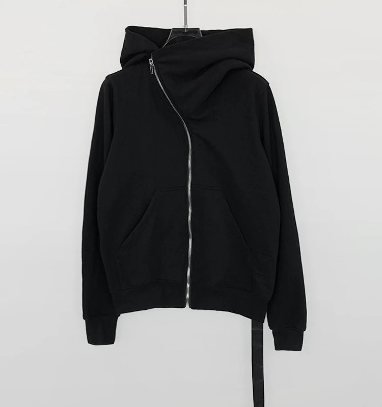 Rick Owens Side Zip Up Hoodie · 2