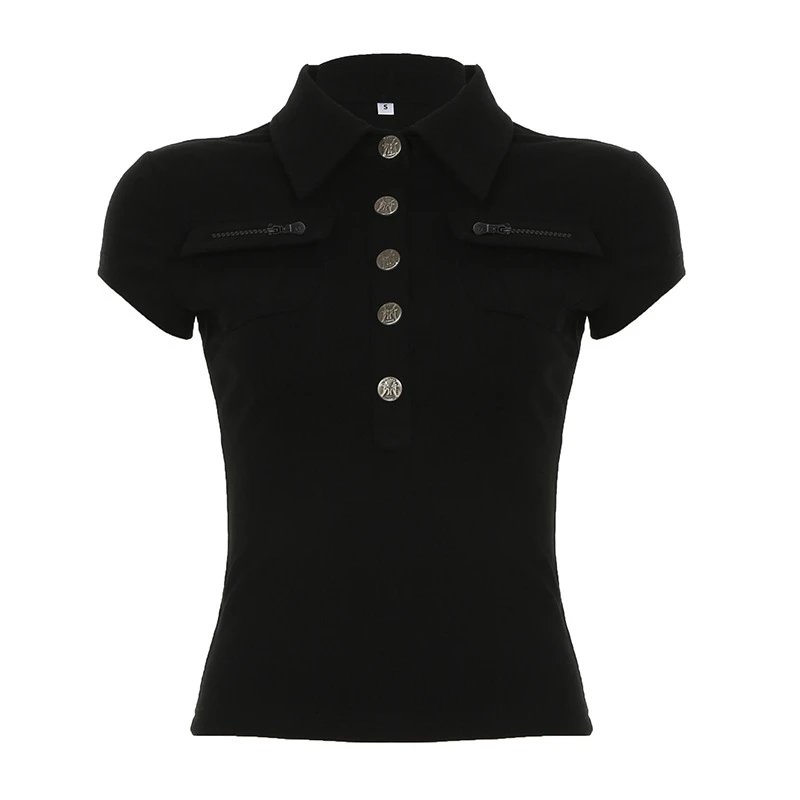 Retro stand-up collar short style