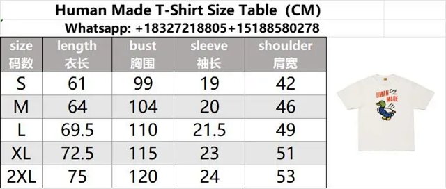 Human Made T-Shirt: seller detail photo 3