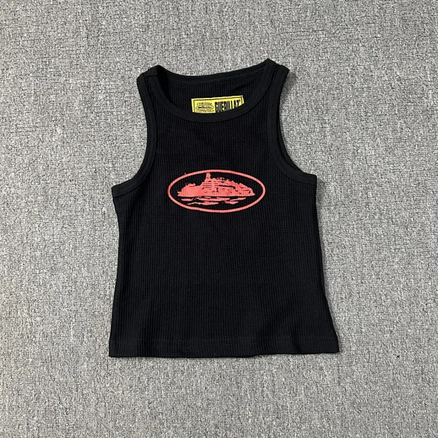 Corteiz Vests Zip-Up Sweat Vest with Kangaroo Pockets product detail image 14