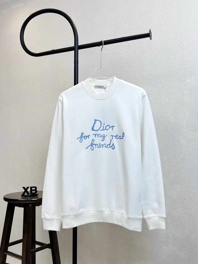 Dior Hoodies & Sweatshirts Crewneck logo sweatshirt product detail image 4