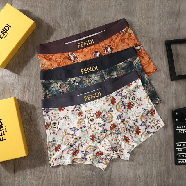 Emporio Armani Underwear Men's Boxer Briefs, Pack of Three product detail image 5