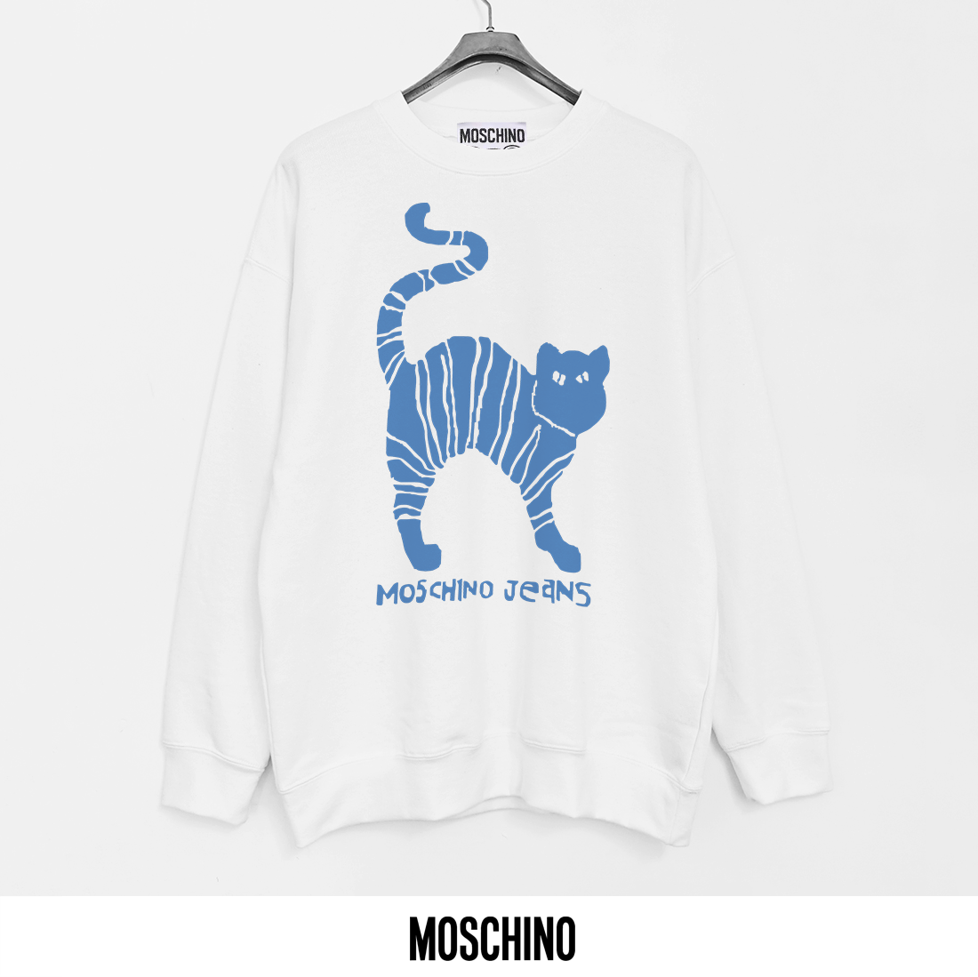 Moschino 40 Years of Love Heart Graphic Black Hoodie - 13