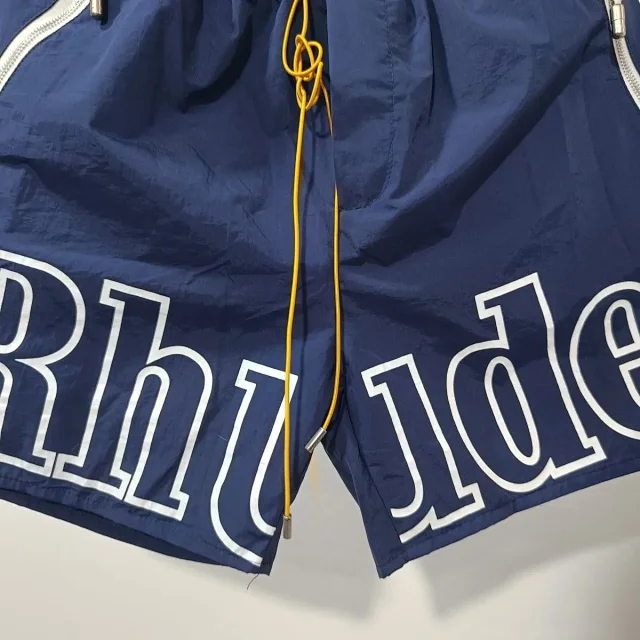Unbranded Shorts Color-block drawstring with graphic print product detail image 15