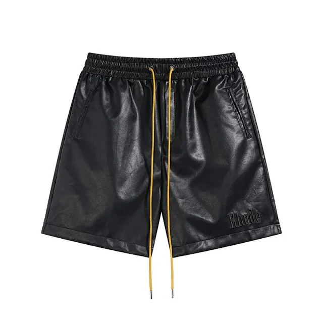 Unbranded Shorts Color-block drawstring with graphic print product detail image 29