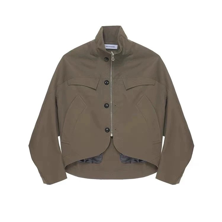 In Stock New Kiko Kostadinov Arc Hem Zipper Short · 2