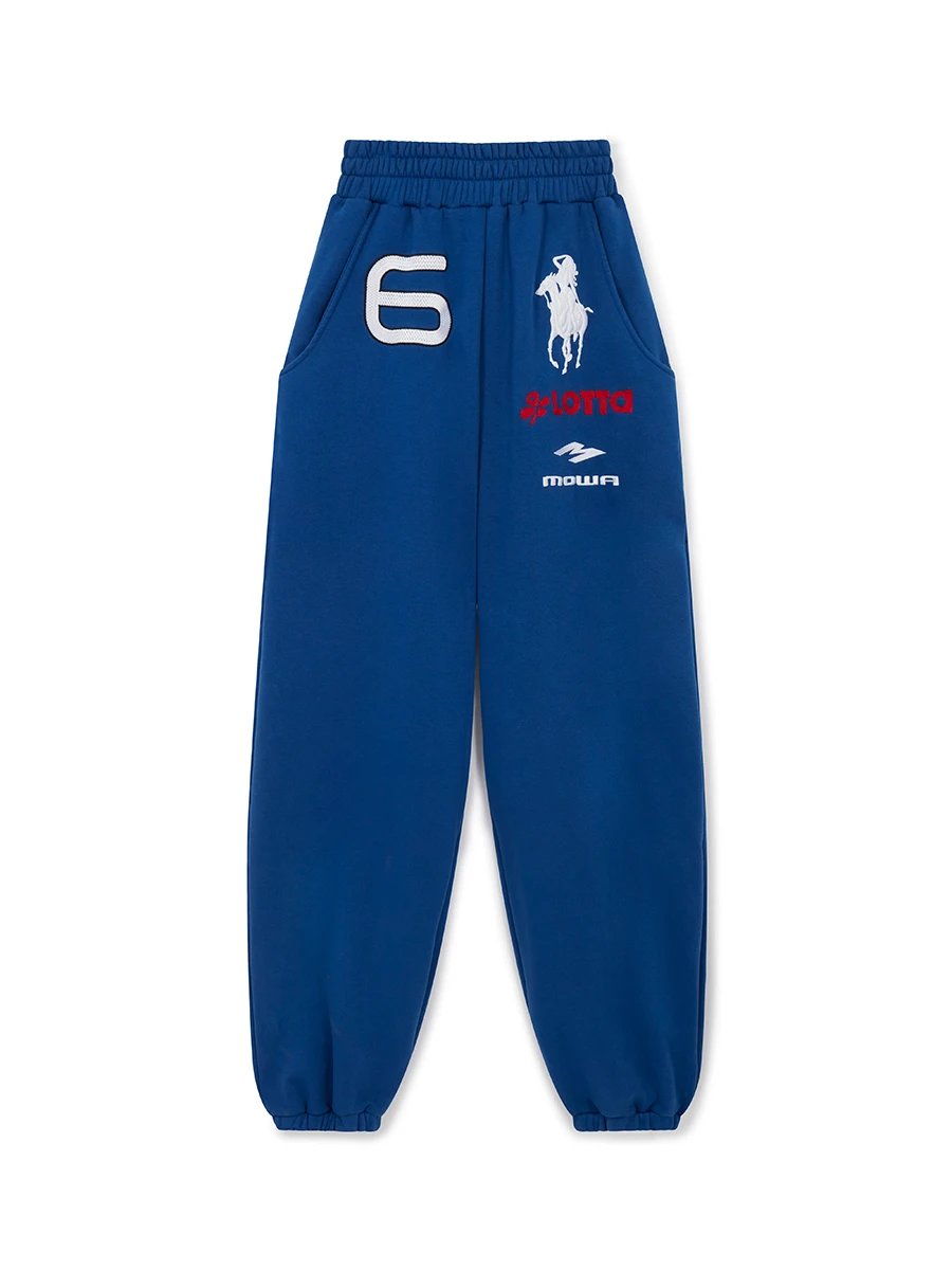 Mowalola Black And Blue Two-Color Angel War Horse · 4