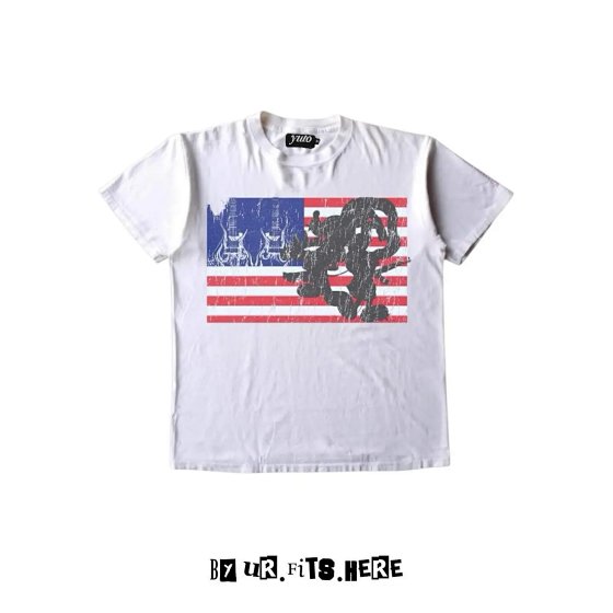 Y2K AliExpress Amazon Top Men's and Women's Summer Short Sleeve Printed Cross border Trendy Brand Loose Lazy Style T-shirt