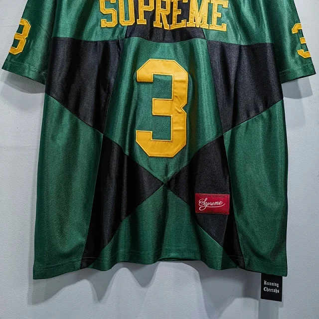 Supreme Football Jerseys Number 3 star-panel jersey product detail image 11