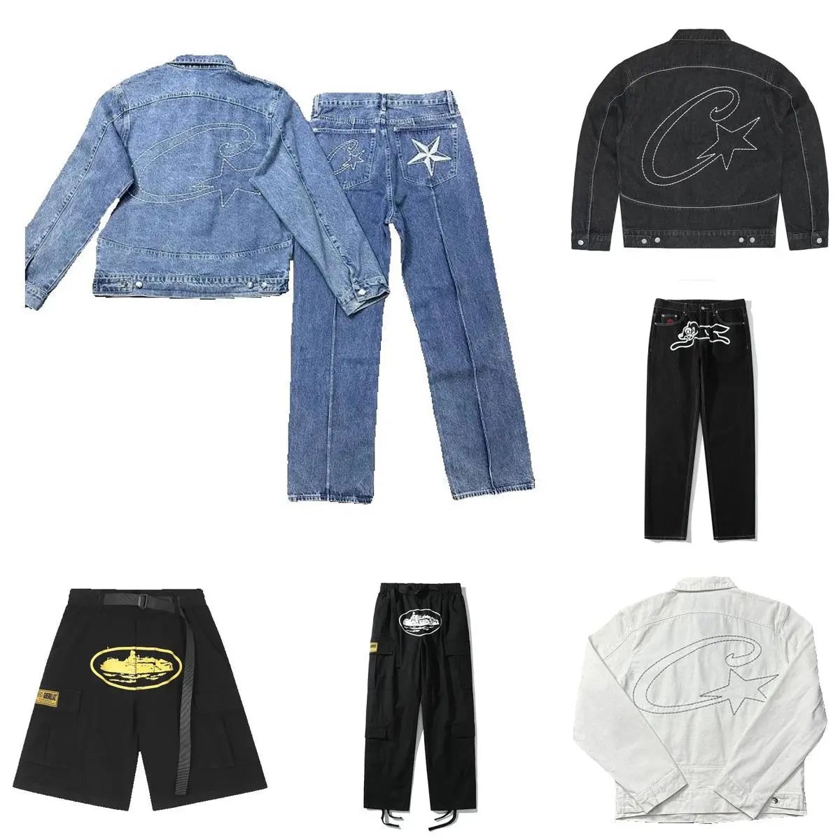 Stussy Denim Pants Set