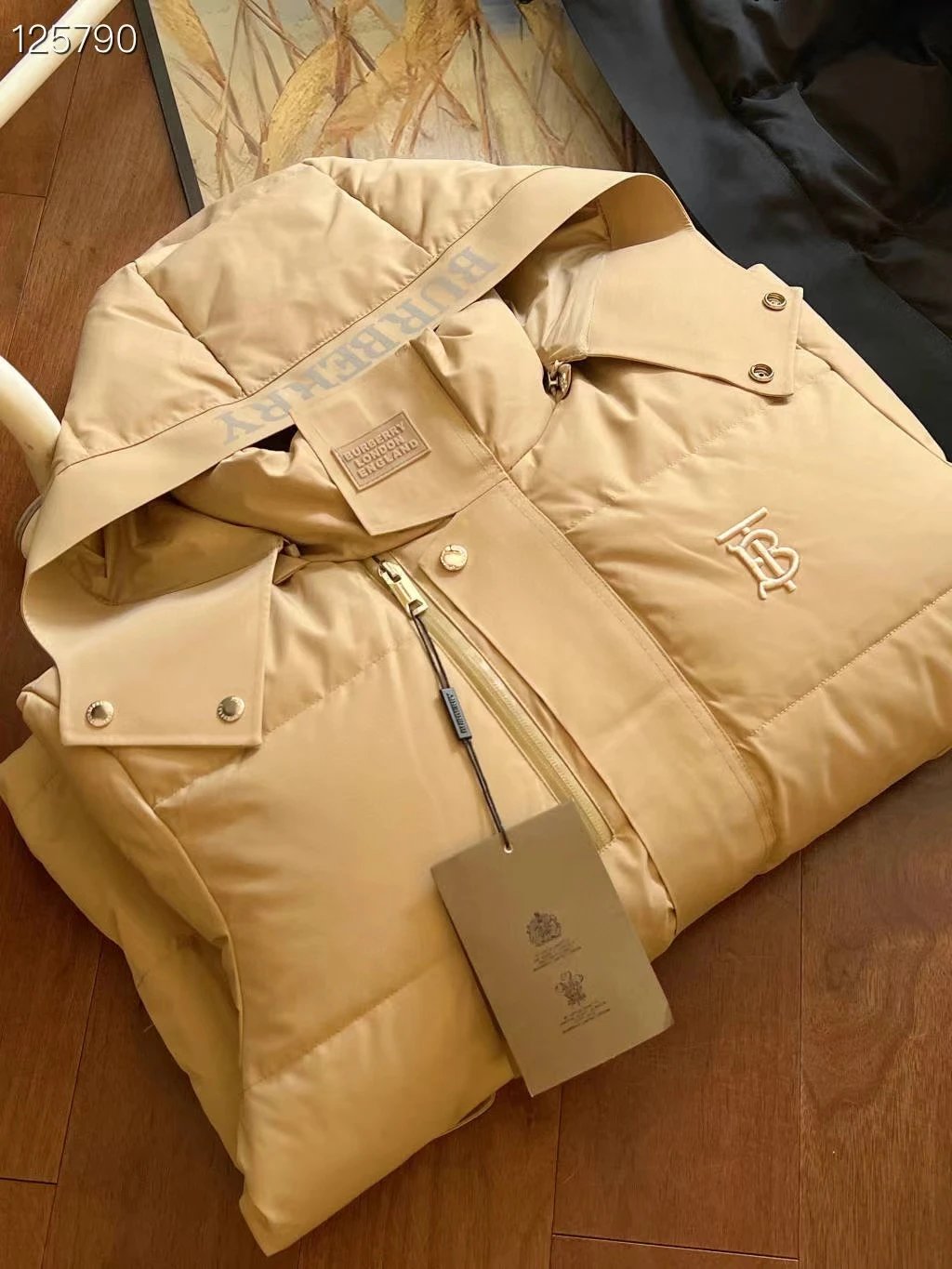 Burberry Technical Hooded Jacket Black Outerwear - 18