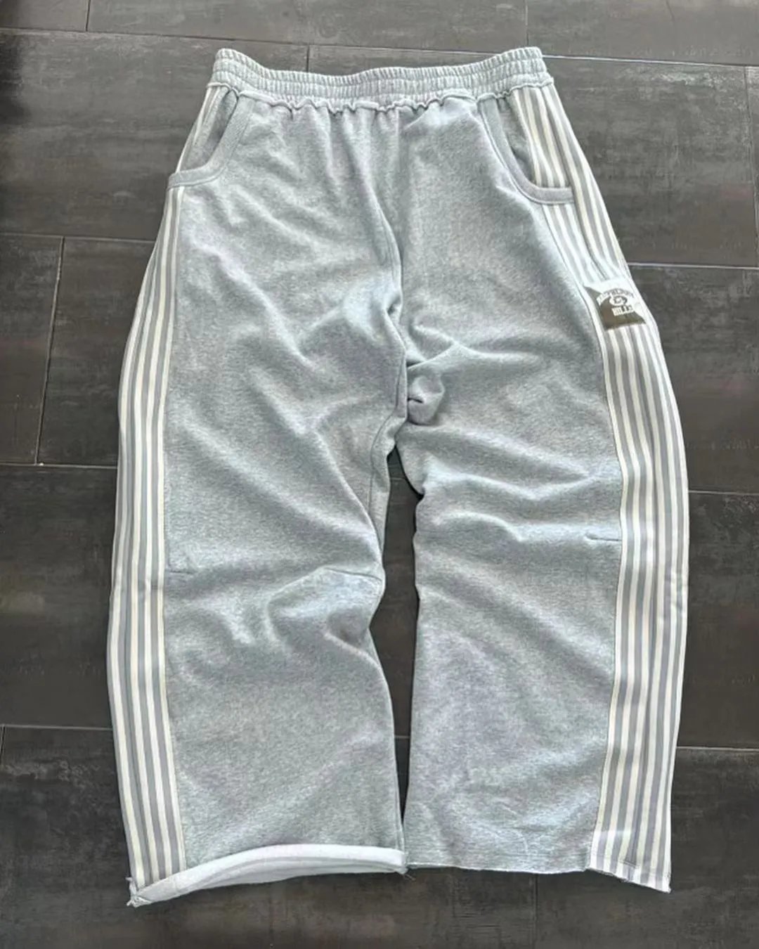 American Retro Sweatpants Loose Wide Legs Pants · 3