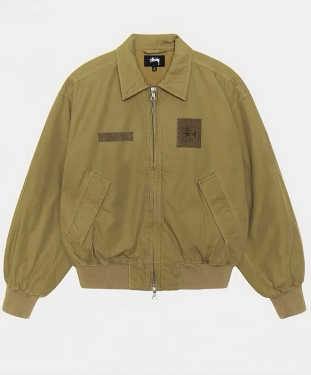 Stussy Zip-Up Logo Hoodie product detail image 7