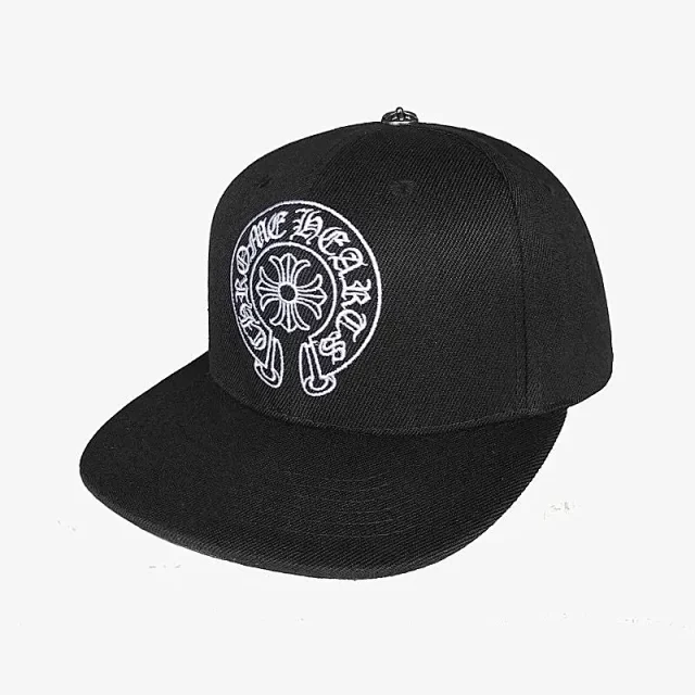 Chrome Hearts Hats Embroidered Logo Patch Flat-Brim Cap product detail image 20