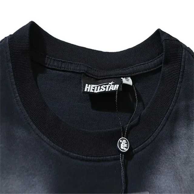 Hellstar T-Shirts Oversized graphic short-sleeve T-shirt product detail image 12