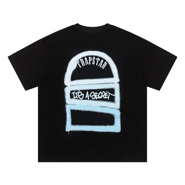 Travstar TS Logo Graphic Black T-Shirt - 14