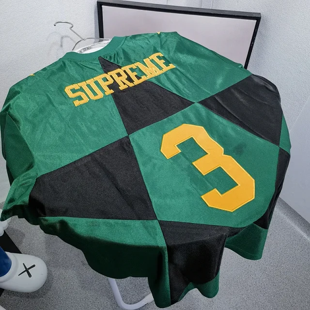 Supreme Football Jerseys Number 3 star-panel jersey product detail image 10