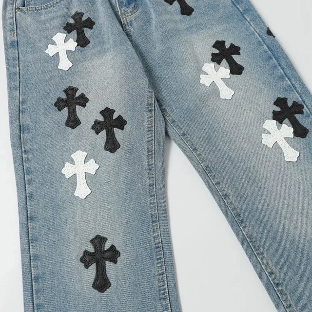Chrome Hearts Jeans Cross Patch product detail image 7