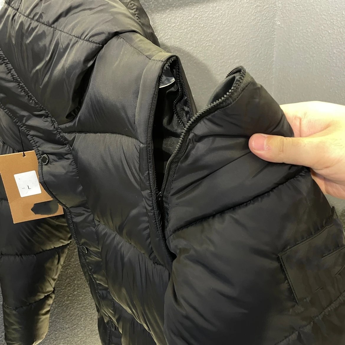 Itins 2025 New Winter Unisex Plaid Cotton Jacket, Thickened Warm Hooded Coat with Detachable Sleeves
