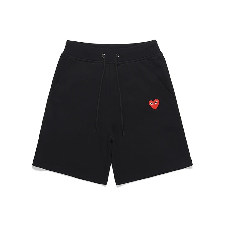 Play Comme des Garçons Red Heart Eyes Shorts Black - 6