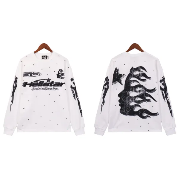 Hellstar 11 Graphic Long-Sleeve Jersey Black - 13