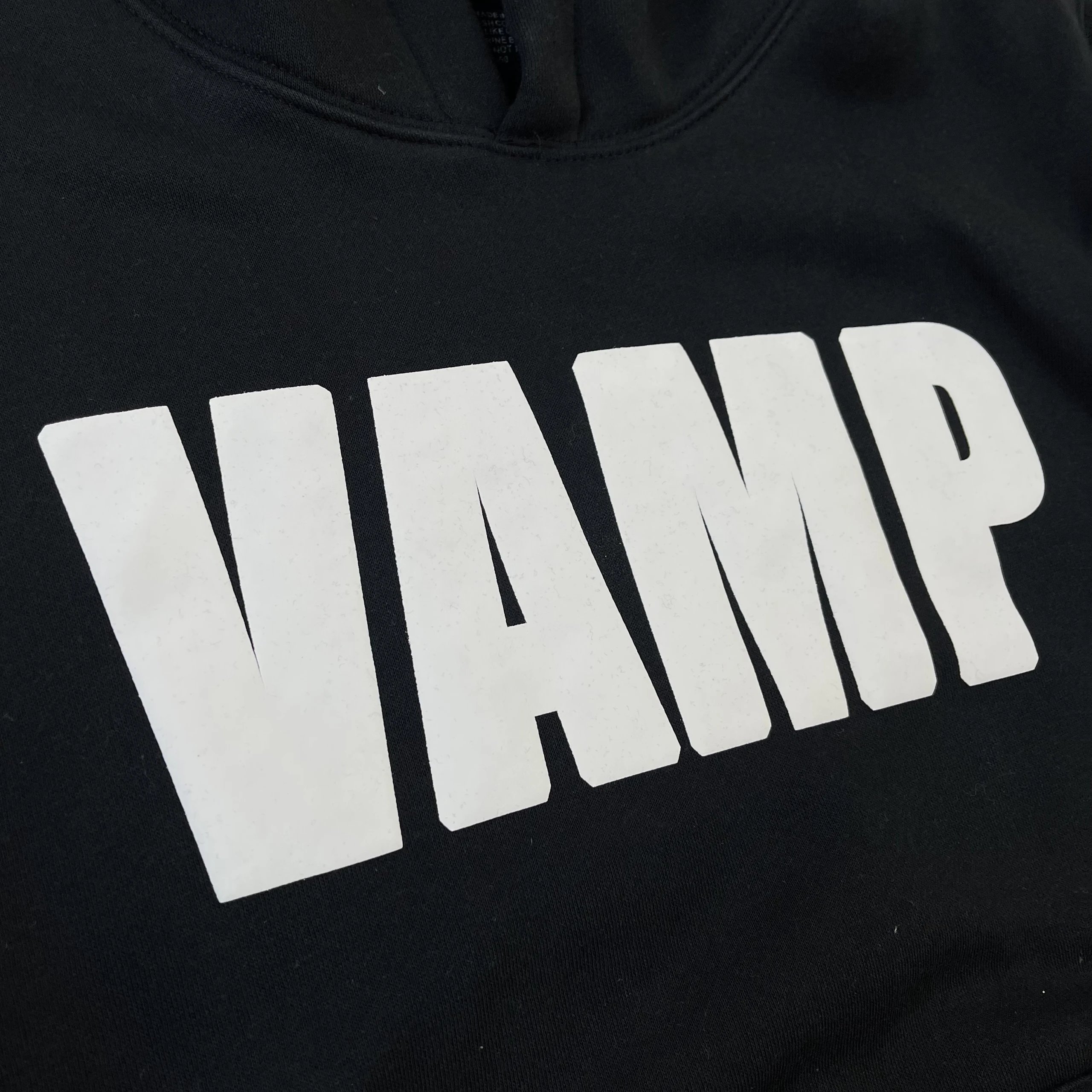 Design VAMP Logo Hoodie Black Hoodie - 11