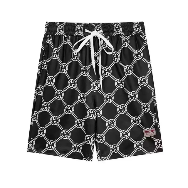 Burberry Shorts Check-print drawstring product detail image 12
