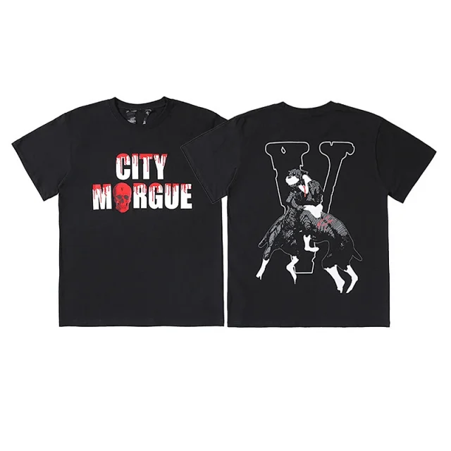 VLONE T-Shirts Short-Sleeve Graphic Logo T-Shirt product detail image 12