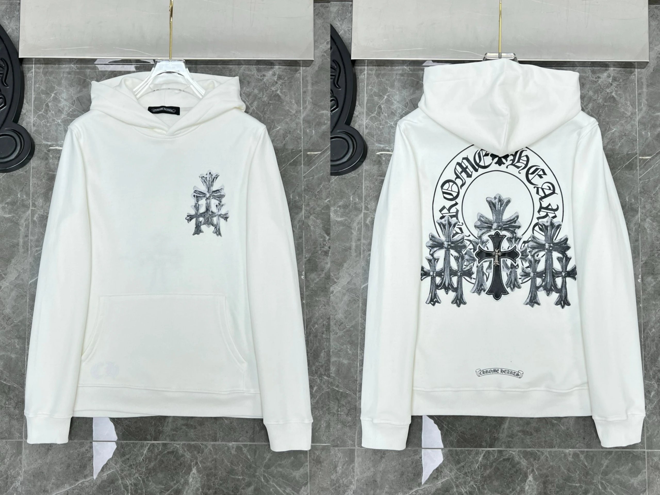 Chrome Hearts x Matty Boy IWMNL Hoodie foto 6