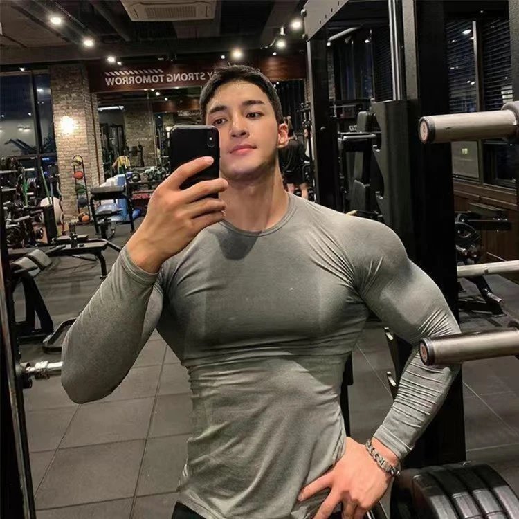 Gym Shark Longsleeve White 5
