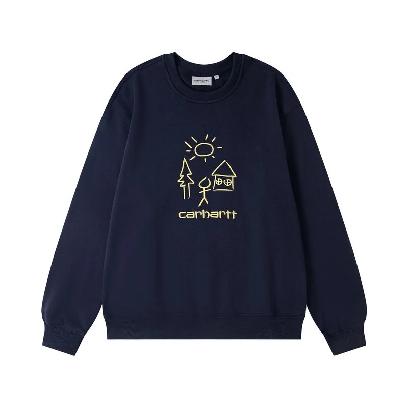 Carhartt Work In Progress Carhartt WIP Script Logo Crewneck Sweatshirt Olive Hoodie - 11