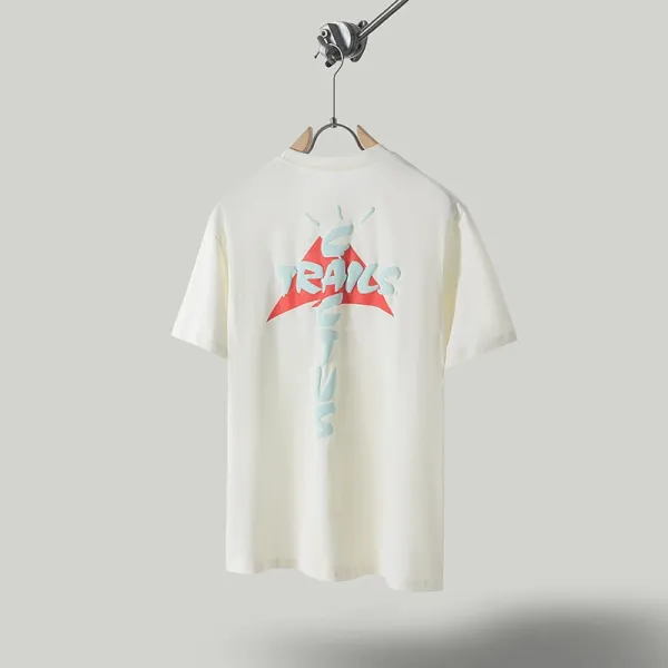 Travis Scott x Cactus Jack 'Trails' Graphic T-Shirt Cream - 1