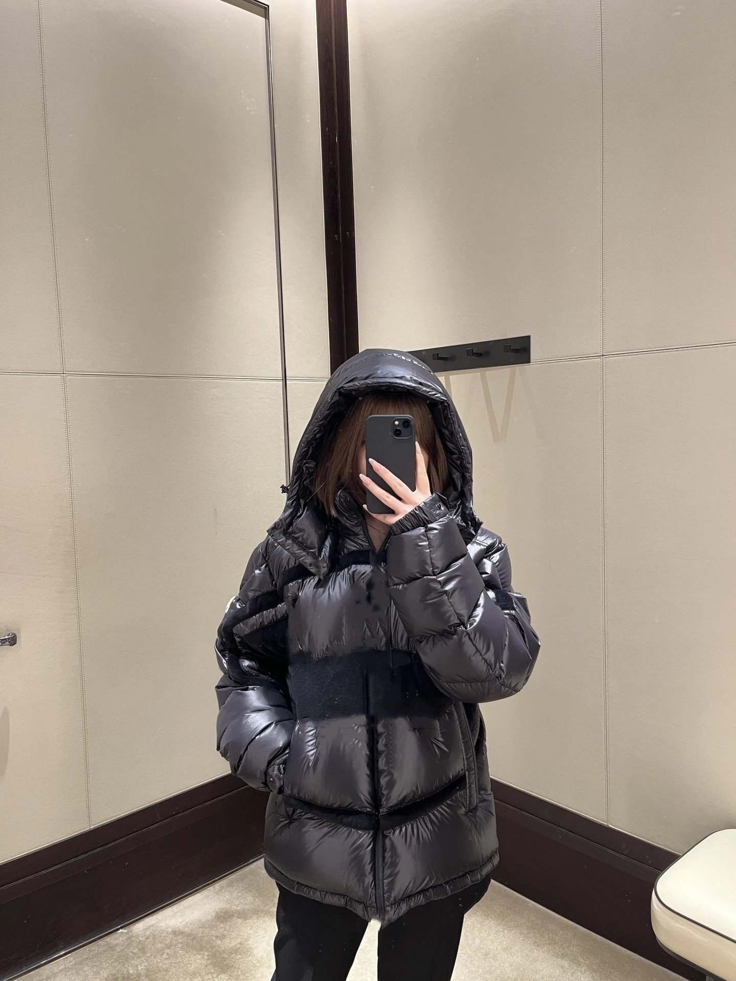 Logo Down Jacket photo 4