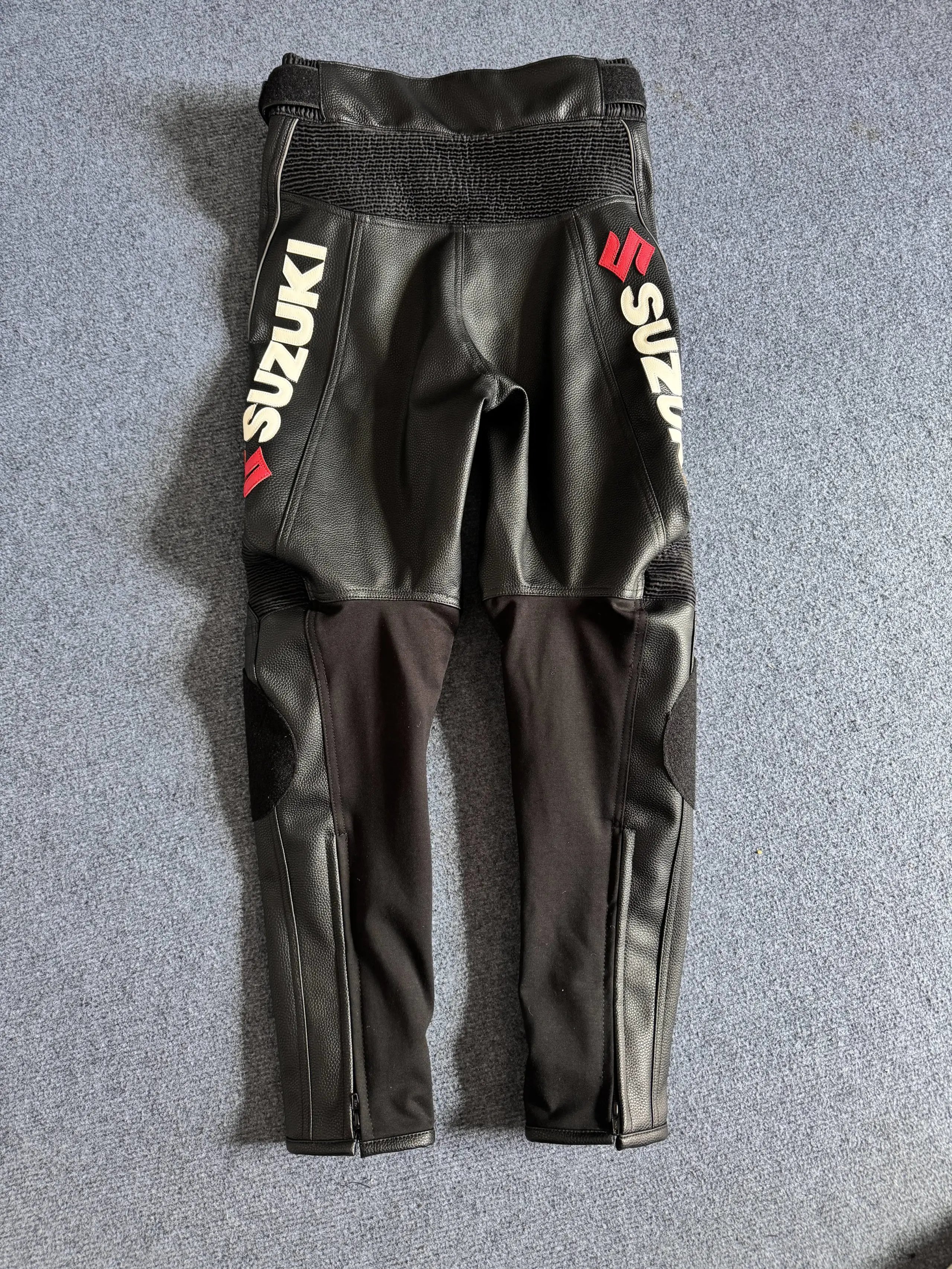 Suzuki Leather Jacket Motorcycle Riding Uniform Racing · 5