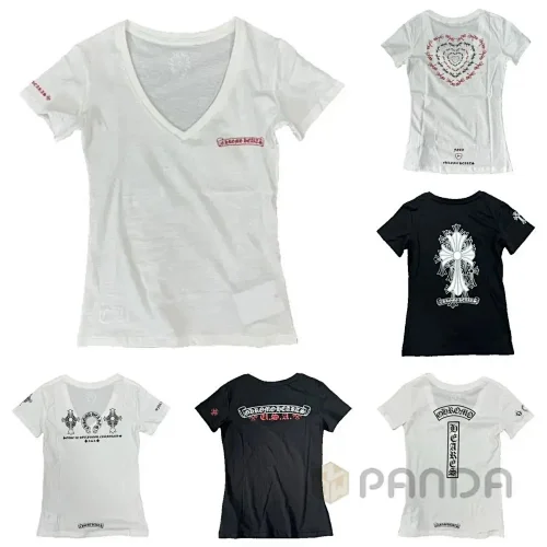 Chrome Hearts Camiseta Cuello V