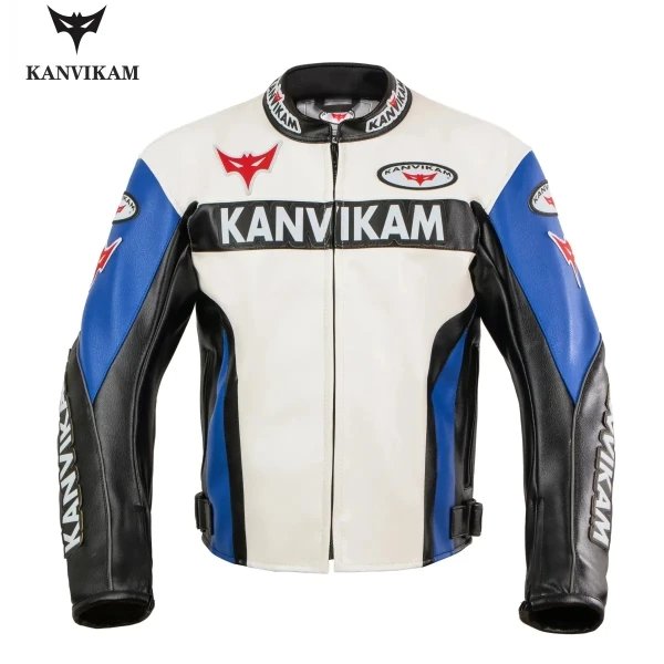 Suzuki Leather Jacket Motorcycle Riding Uniform Racing · 6