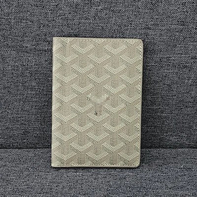 Goyard Saint Sulpice Notebook Beige Leather Journal Wallets - 1