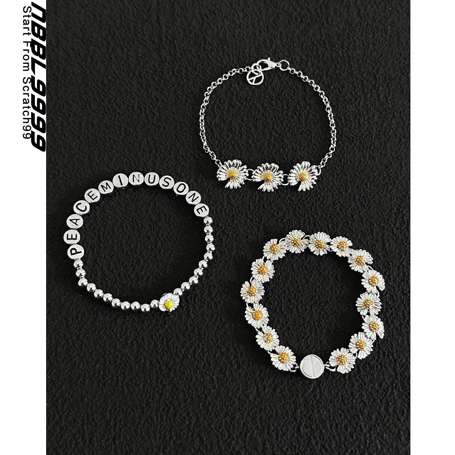 Peaceminusone Daisy Bracelet 3