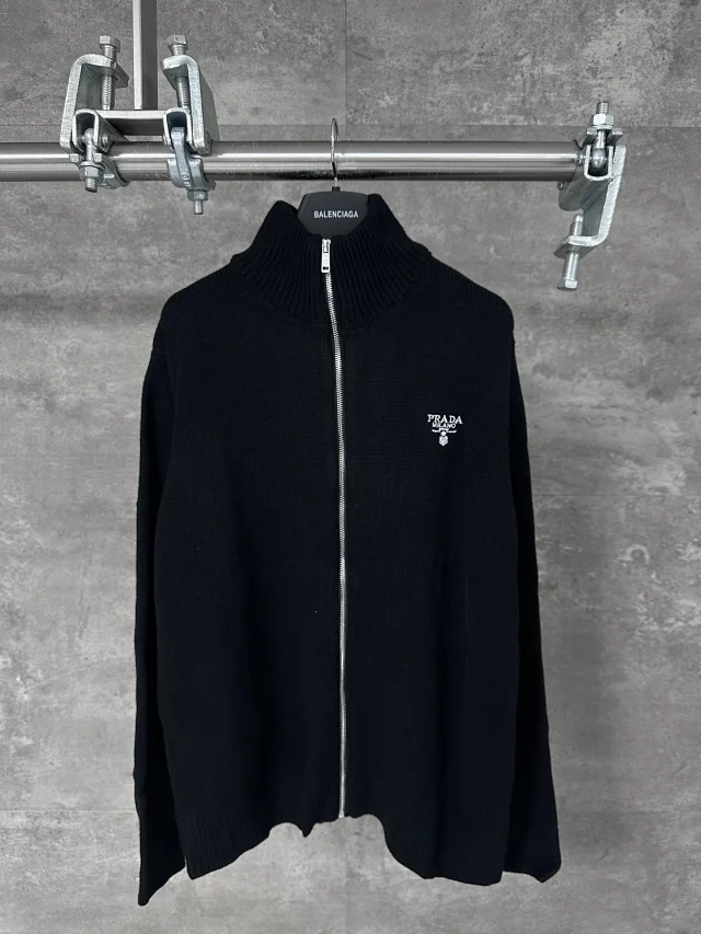Prada Knitwear Logo Knit Sweater product detail image 6