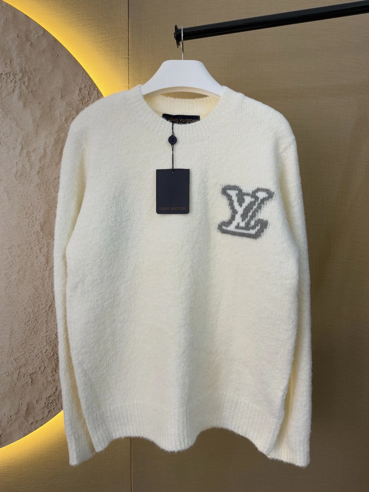 Louis Vuitton Knitwear Crewneck logo knit sweater — 0501007CPZC