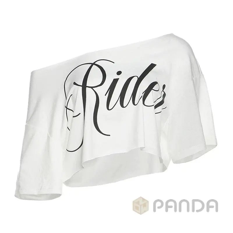 Design Off-Shoulder Ruched Sleeve Crop Top Black - 3