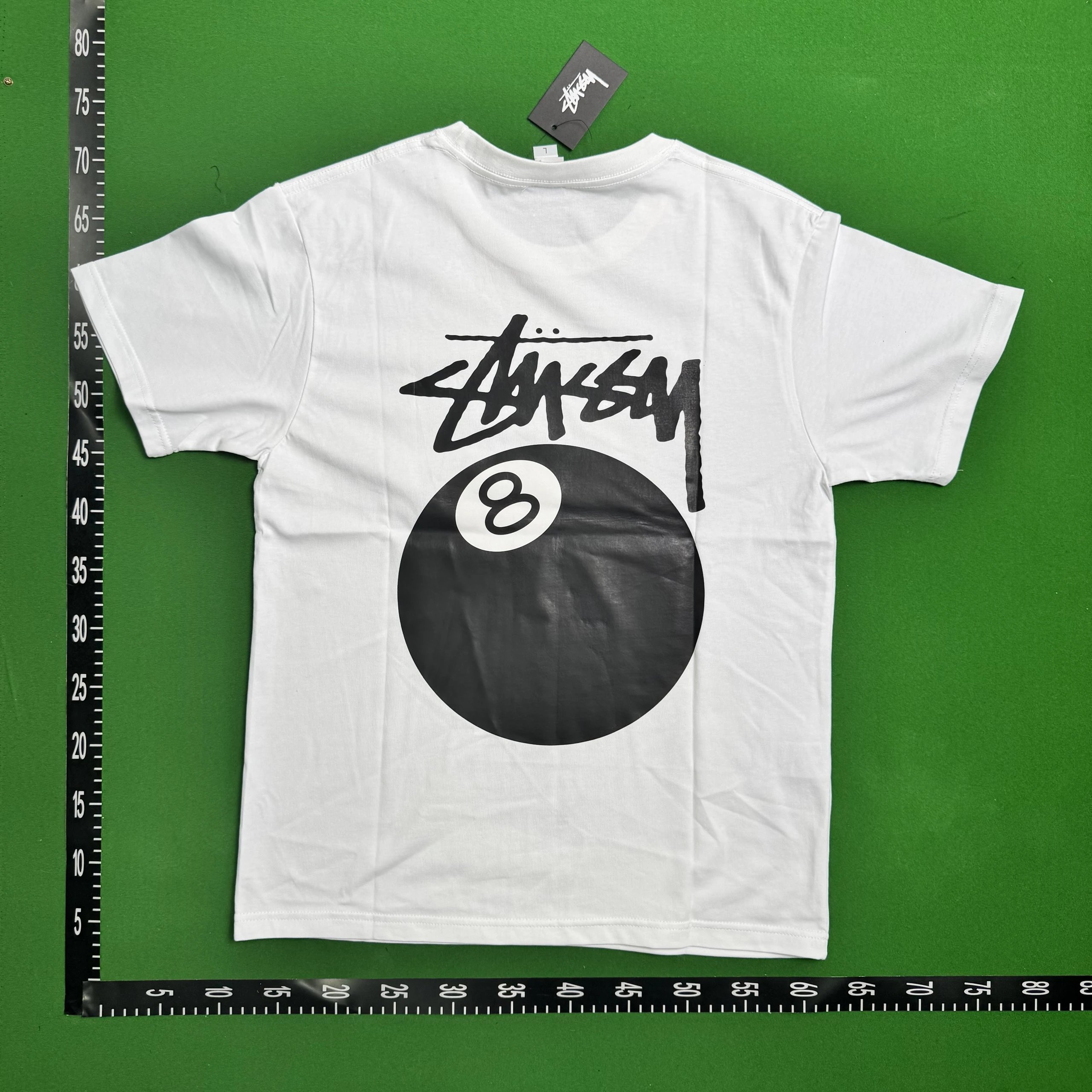 Stussy 8 Ball Graphic White T-Shirt - 11