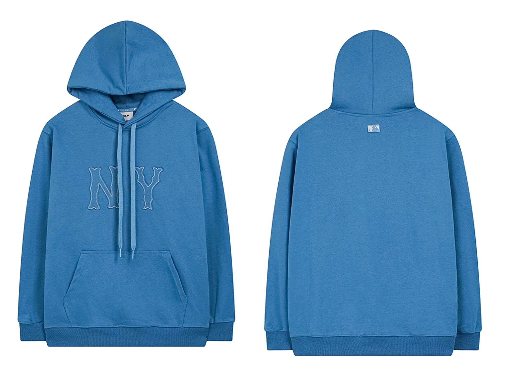 MLB New York Yankees and Boston Red Sox Logo Hoodie in Cream and Olive - 10